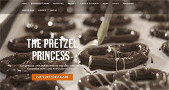 Desktop Screenshot of pretzelprincess.com